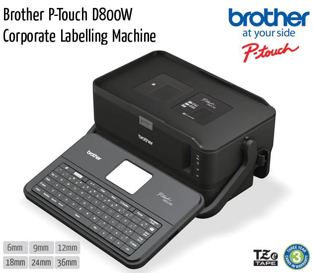 brother p touch d800w