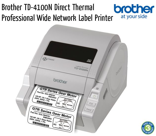 brother td 4100n direct thermal