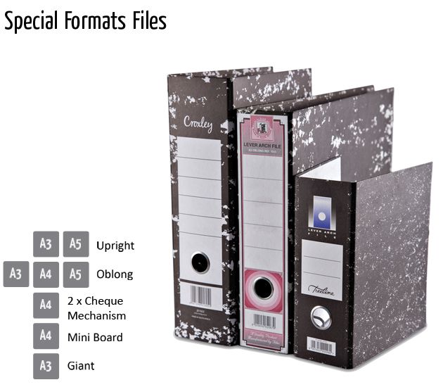 special formats files