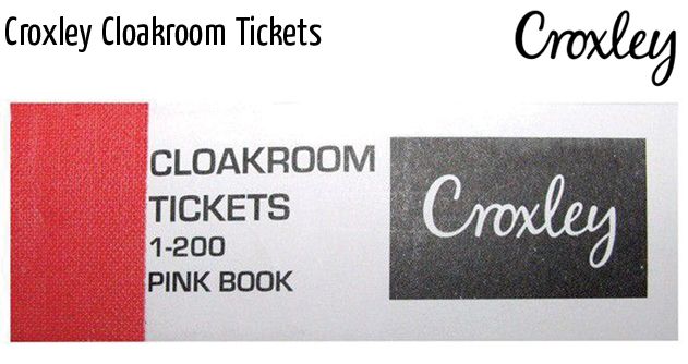 croxley cloakroom tickets