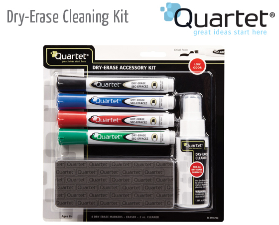 dry erase cleaning kit