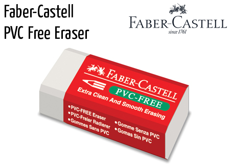 eraser fabercastell pvc free