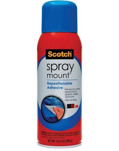 scotch spray mount repostitional
