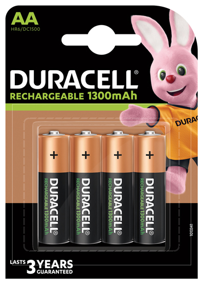 duracell recharge plus aa