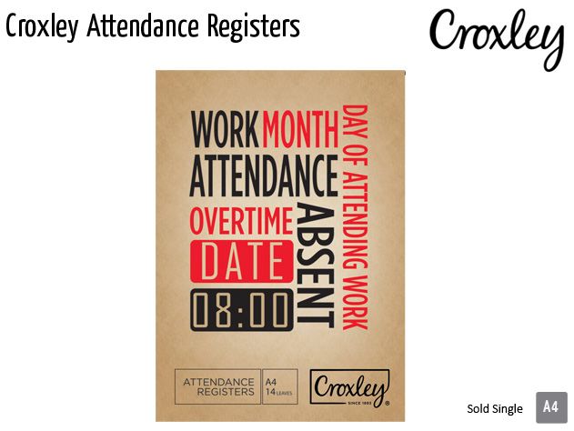 croxley attendance registers