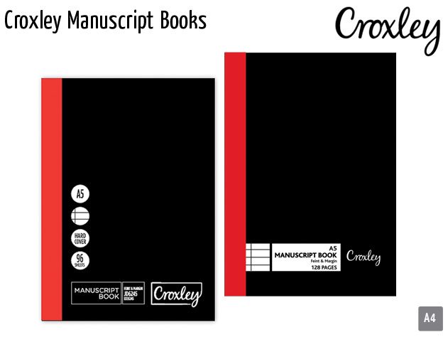 croxley manuscript books