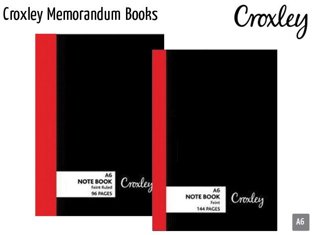 croxley memorandum books