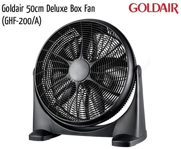 goldair 50cm deluxe box fan ghf 200a
