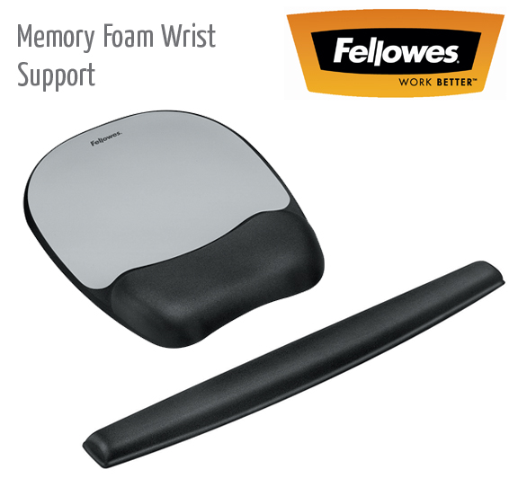 memory foam keyboard wrist support