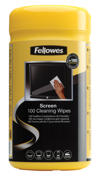 100 screen cleaning wipes
