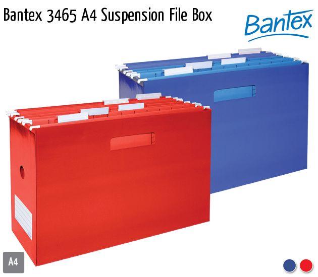 bantex 3465 a4 suspension file box