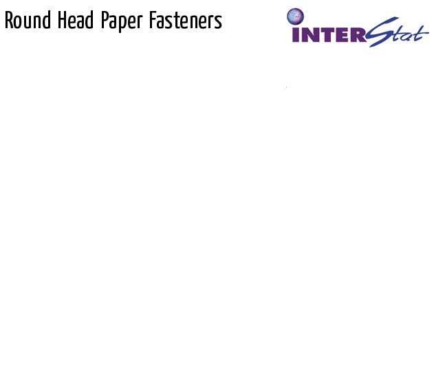 round head paper fasteners
