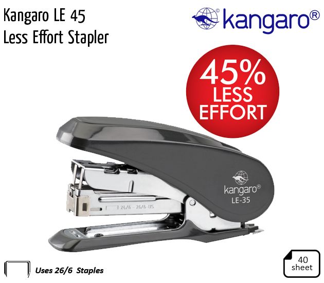 kangaro le 45 less effort stapler