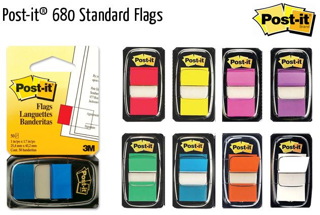 post it 680 standard flags