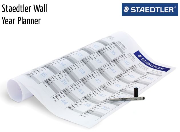 staedtler wall year planner