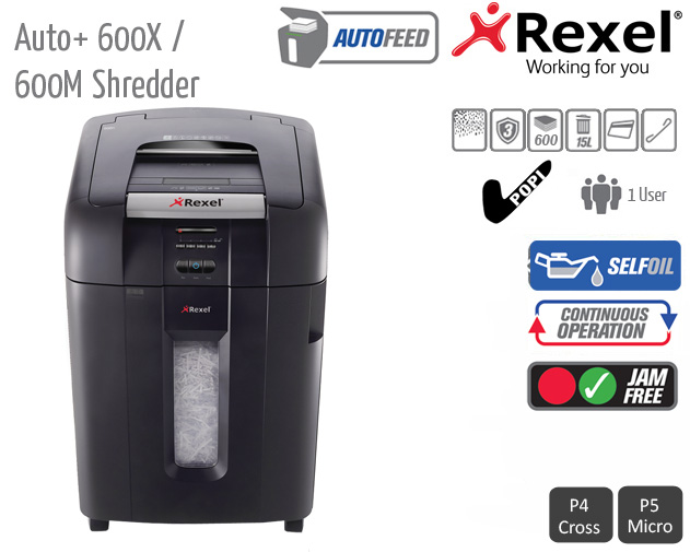 auto 600x shredder