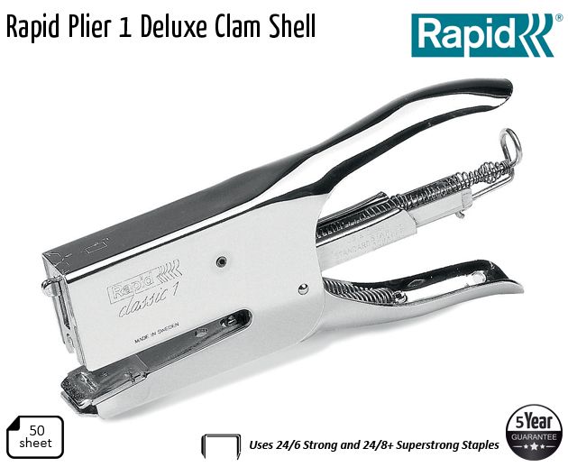 rapid plier 1 deluxe clam shell