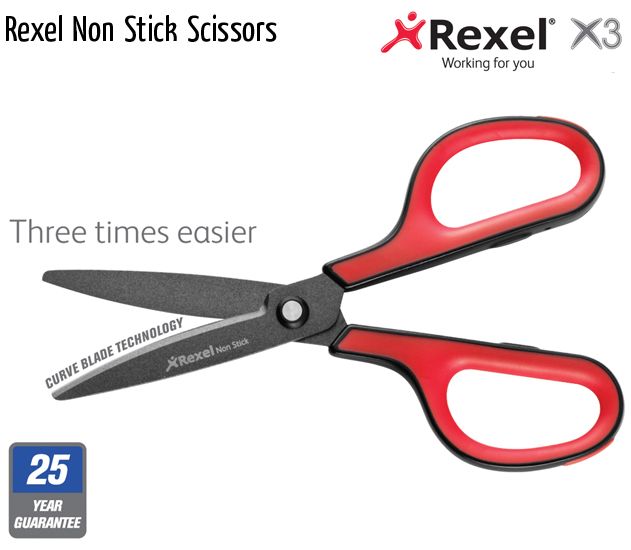 rexel non stick scissors