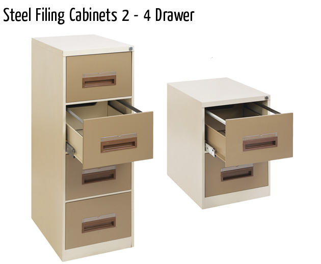 steel filing cabinets 2 4 drawer