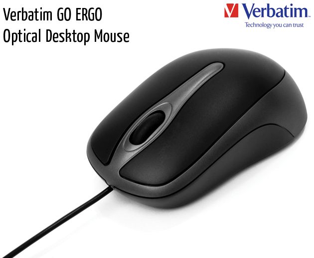 verbatim go ergo optical desktop mouse