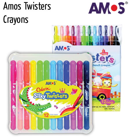 pencils amos twister crayons